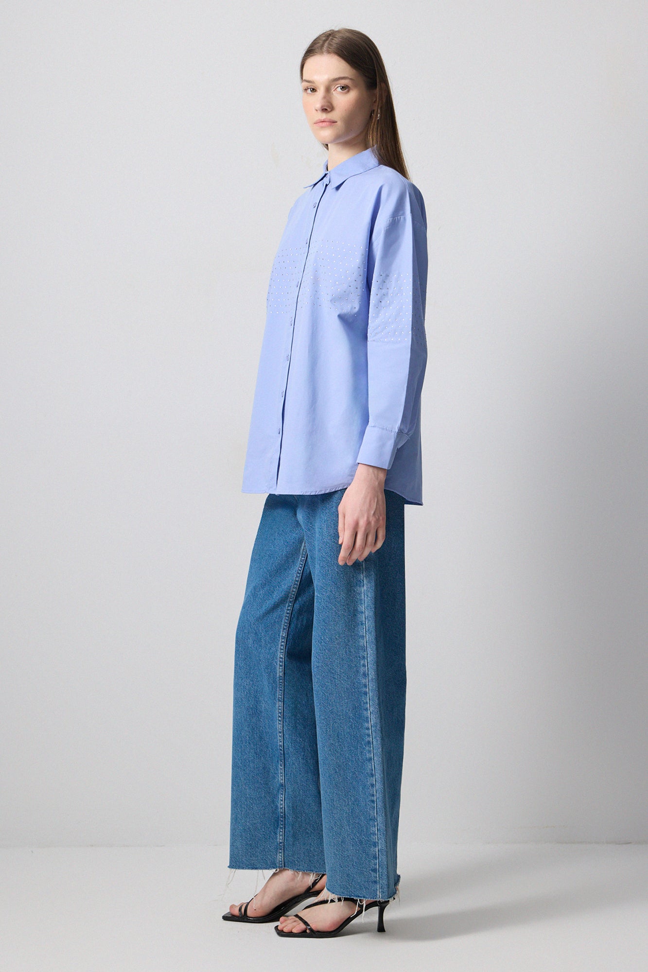 STONED OVERSIZE SHIRT