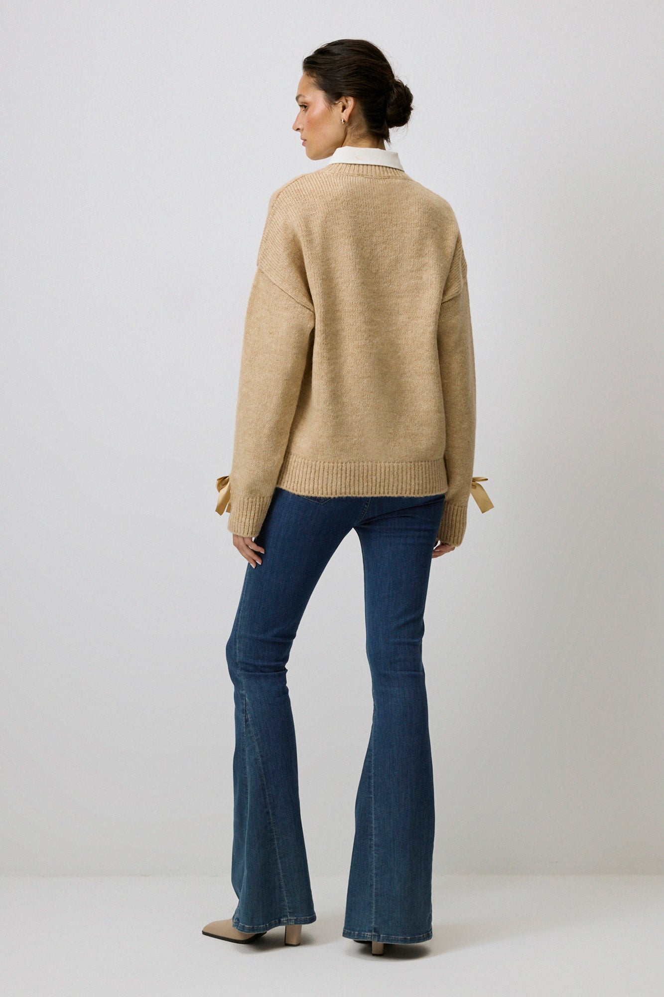 BOW DETAILED KNITWEAR SWEATER