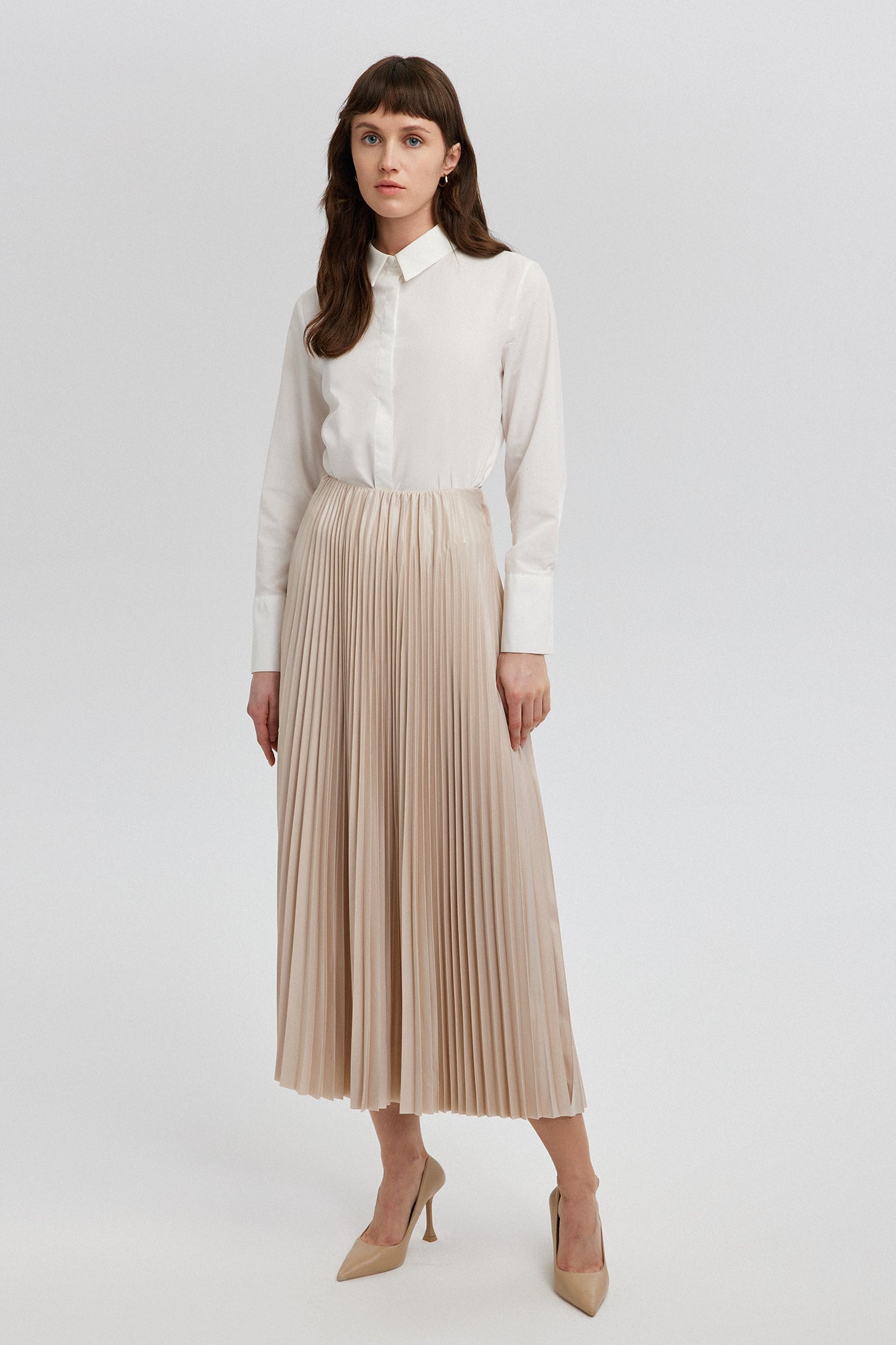 PLEATED SKIRT