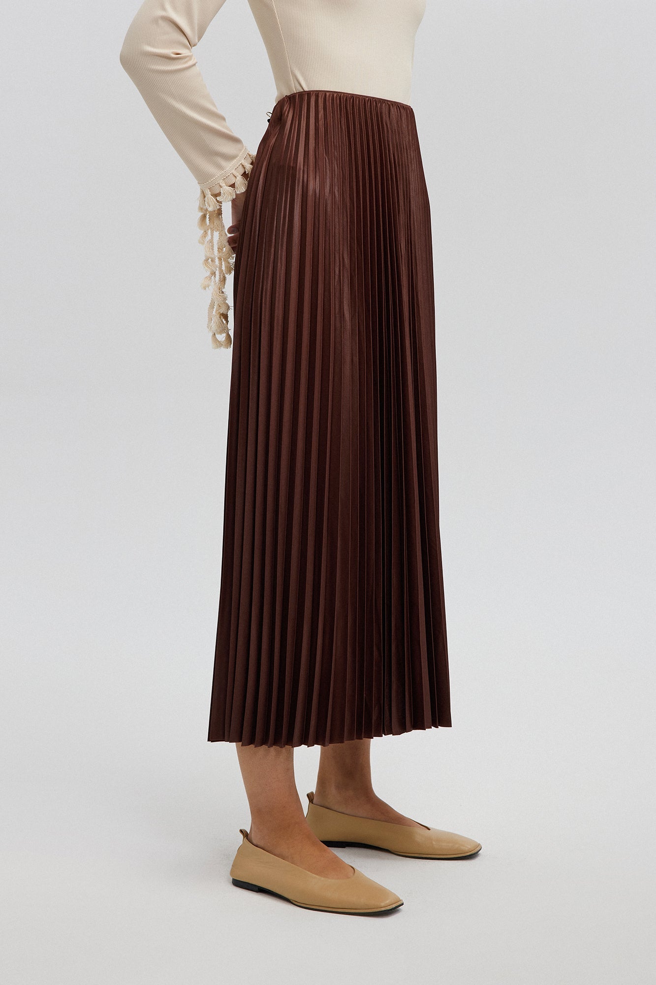 PLEATED SKIRT