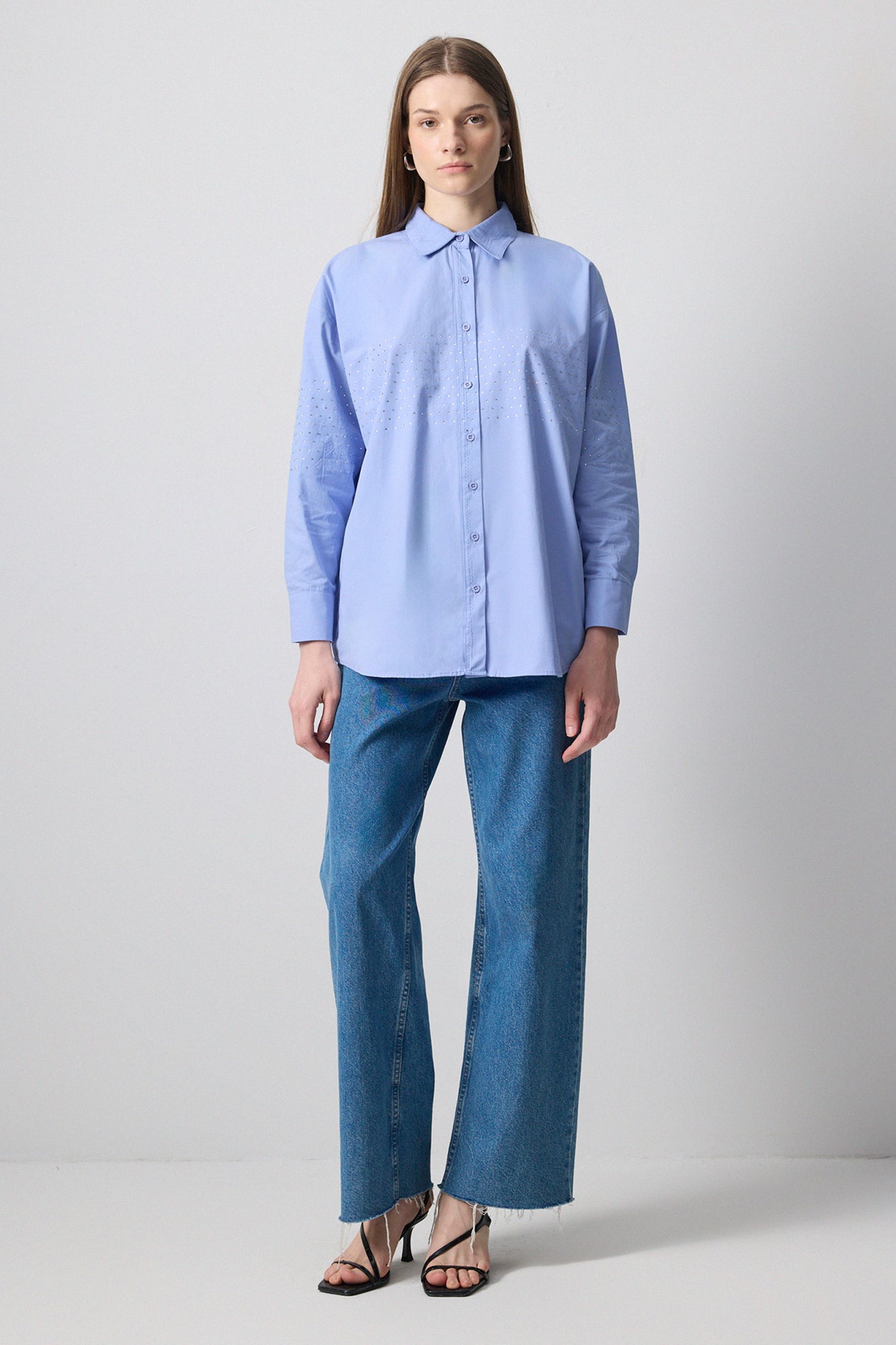 STONED OVERSIZE SHIRT
